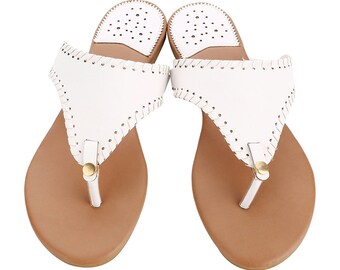 Monogram Sandals with interchangeable medallions