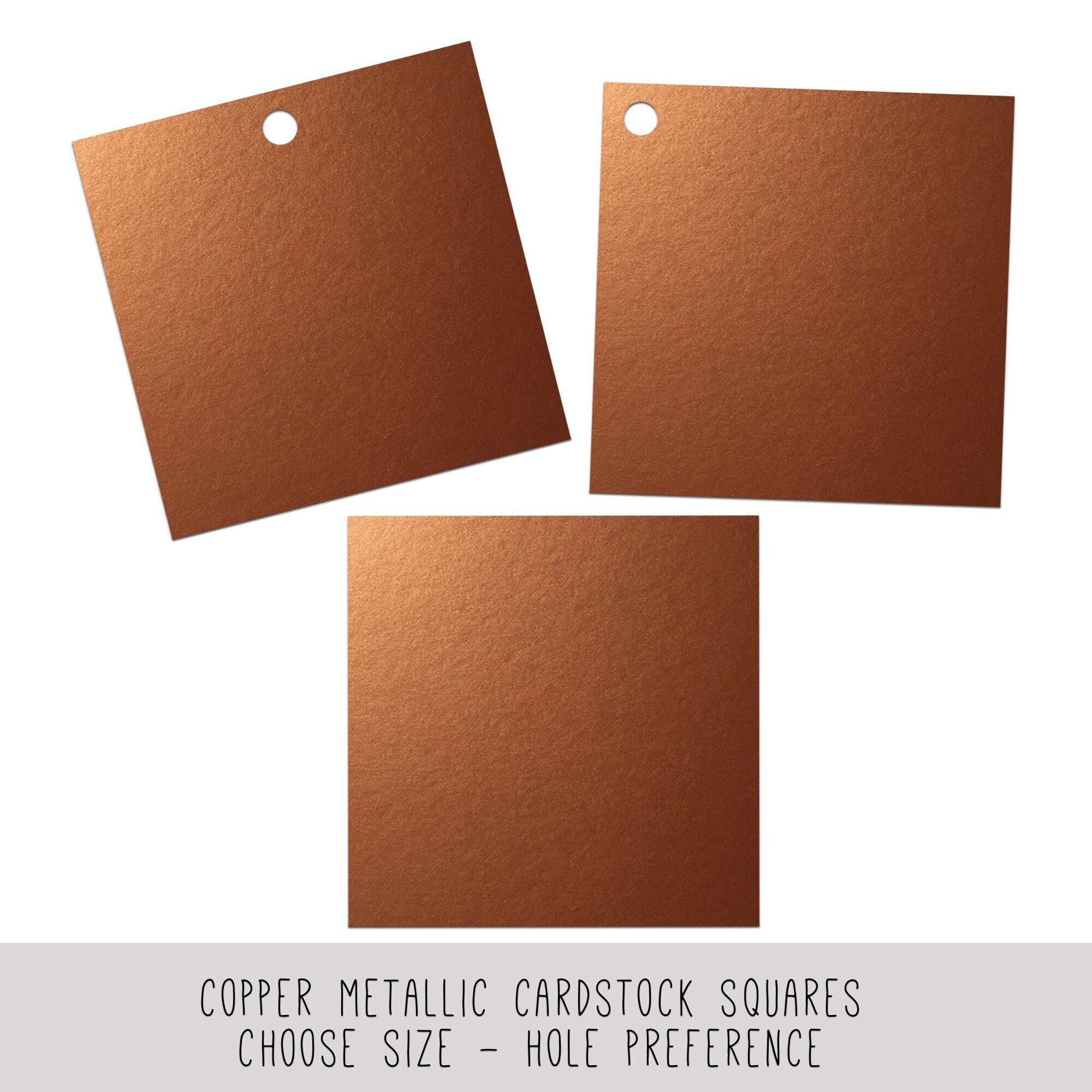 Kraft Paper Squares Brown Kraft Cardstock Square Die Cuts Choose