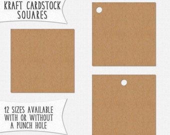 Brown Kraft Tags - Etsy