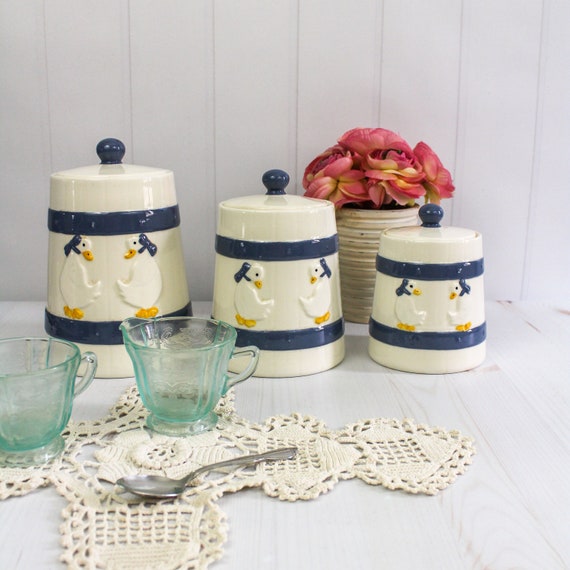 french tea coffee sugar canisters
