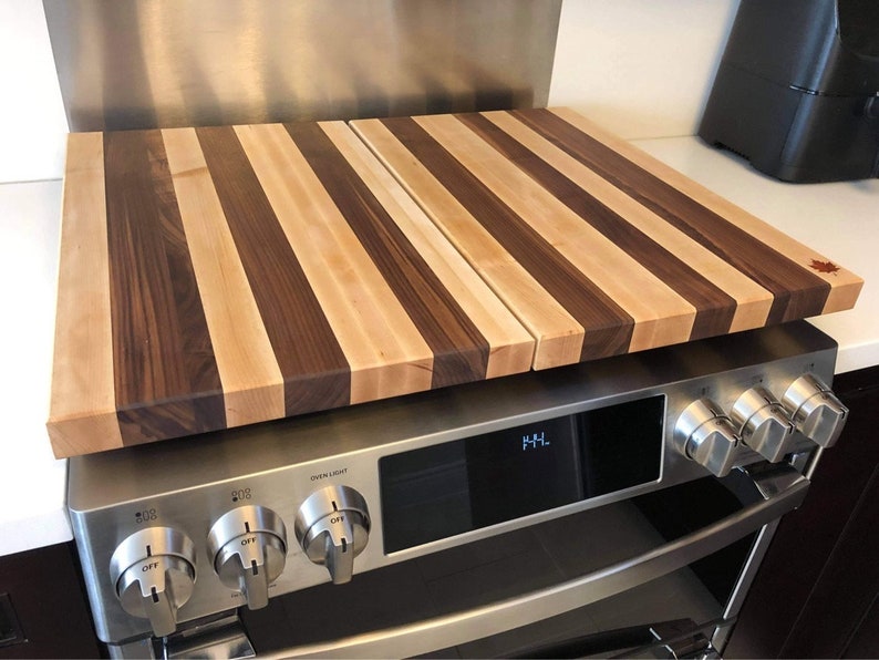 Wood Stove Cover Serving Tray Cutting Board Serving Board Etsy