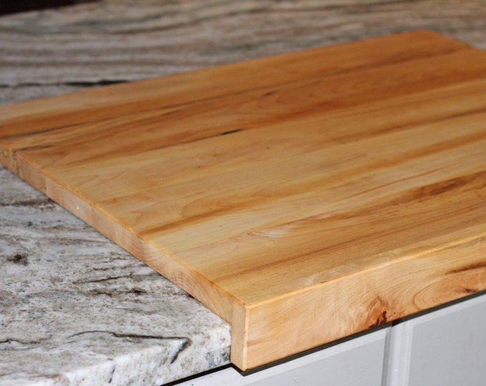 Maple Dough Kneading Board W/ Countertop Notch,bread Making,pasta