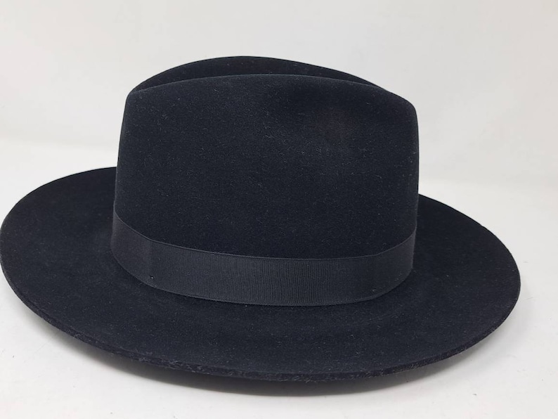 Vintage Royal Deluxe Stetson Key Club Hat 7 Black - Etsy
