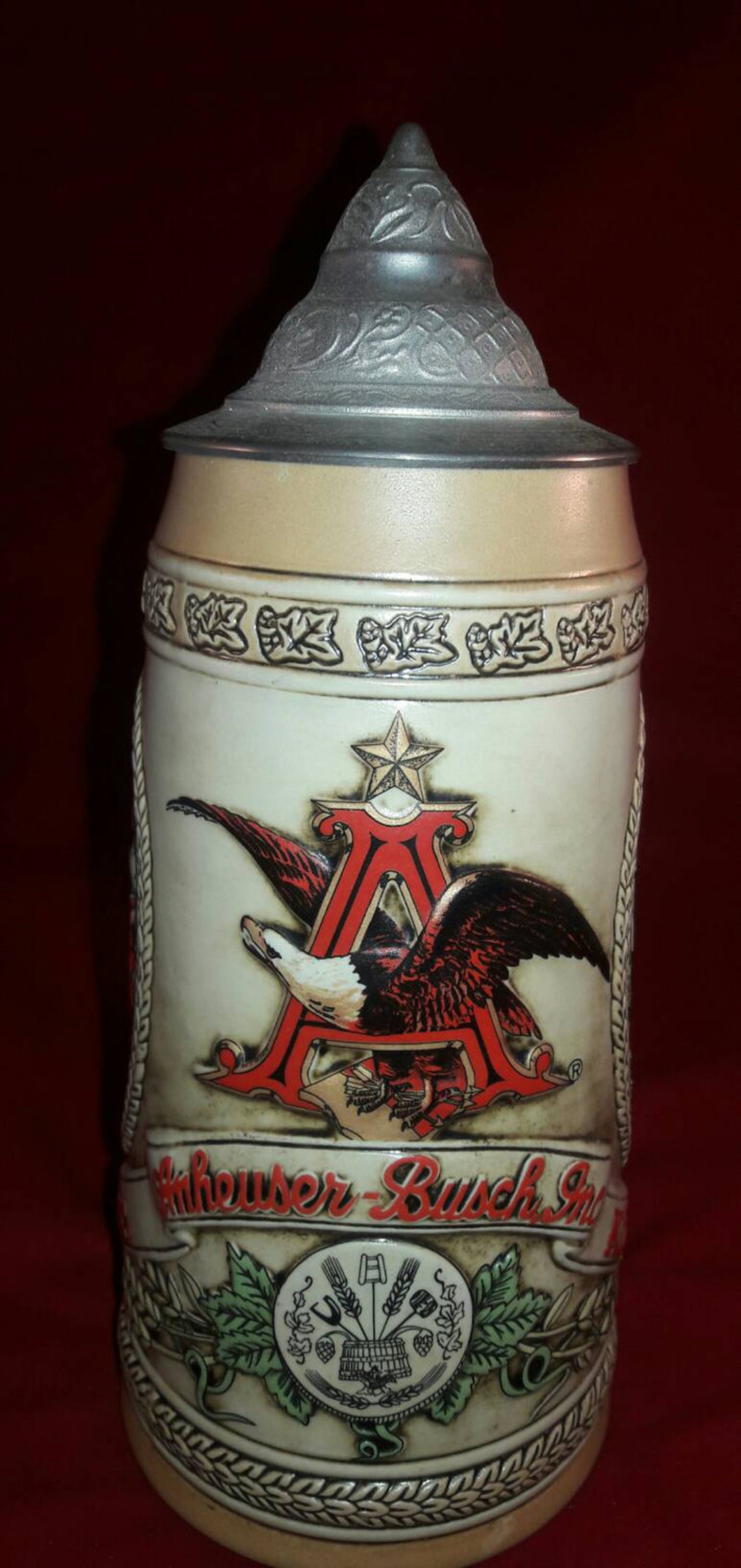Vintage Anheuser Busch Limited Edition Series M Beer Stein Etsy