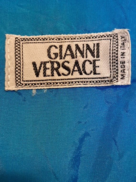Vintage Gianni Versace Baroque Print  Mens Vest. … - image 3