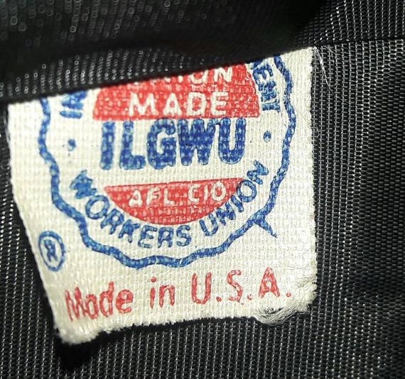 Vintage Int'l Ladies Garment Workers Union Blue 1… - image 6