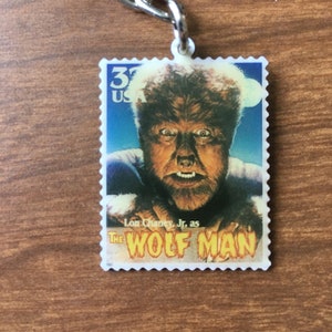 Universal Monsters The Wolf Man Keychain  - Lon Chaney, Jr.