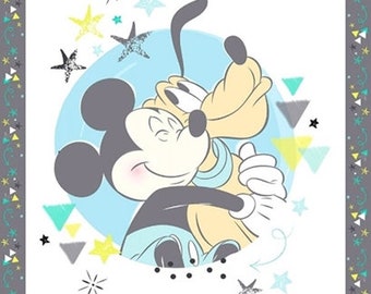 Mickey and Pluto Panel - Springs Creative