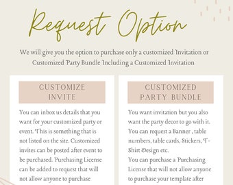 Customized & Party Bundle