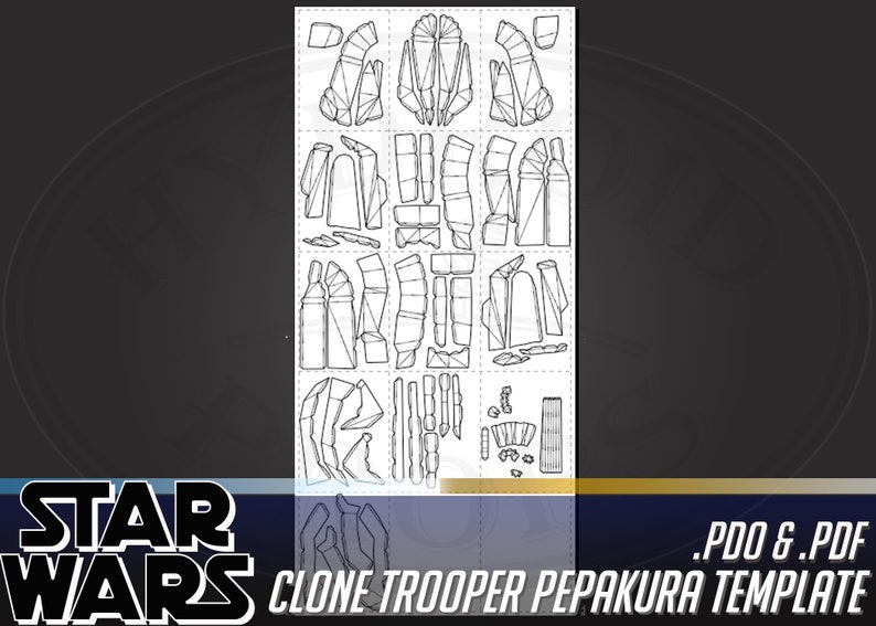 clone trooper phase 1 pepakura files clone trooper phase 1 pepakura files