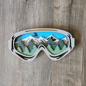 Goggles Layered Wall Art