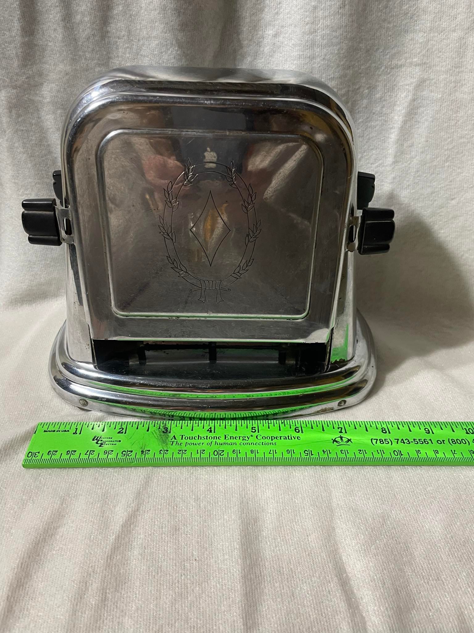 Vintage Art Deco Electric Toaster - Etsy