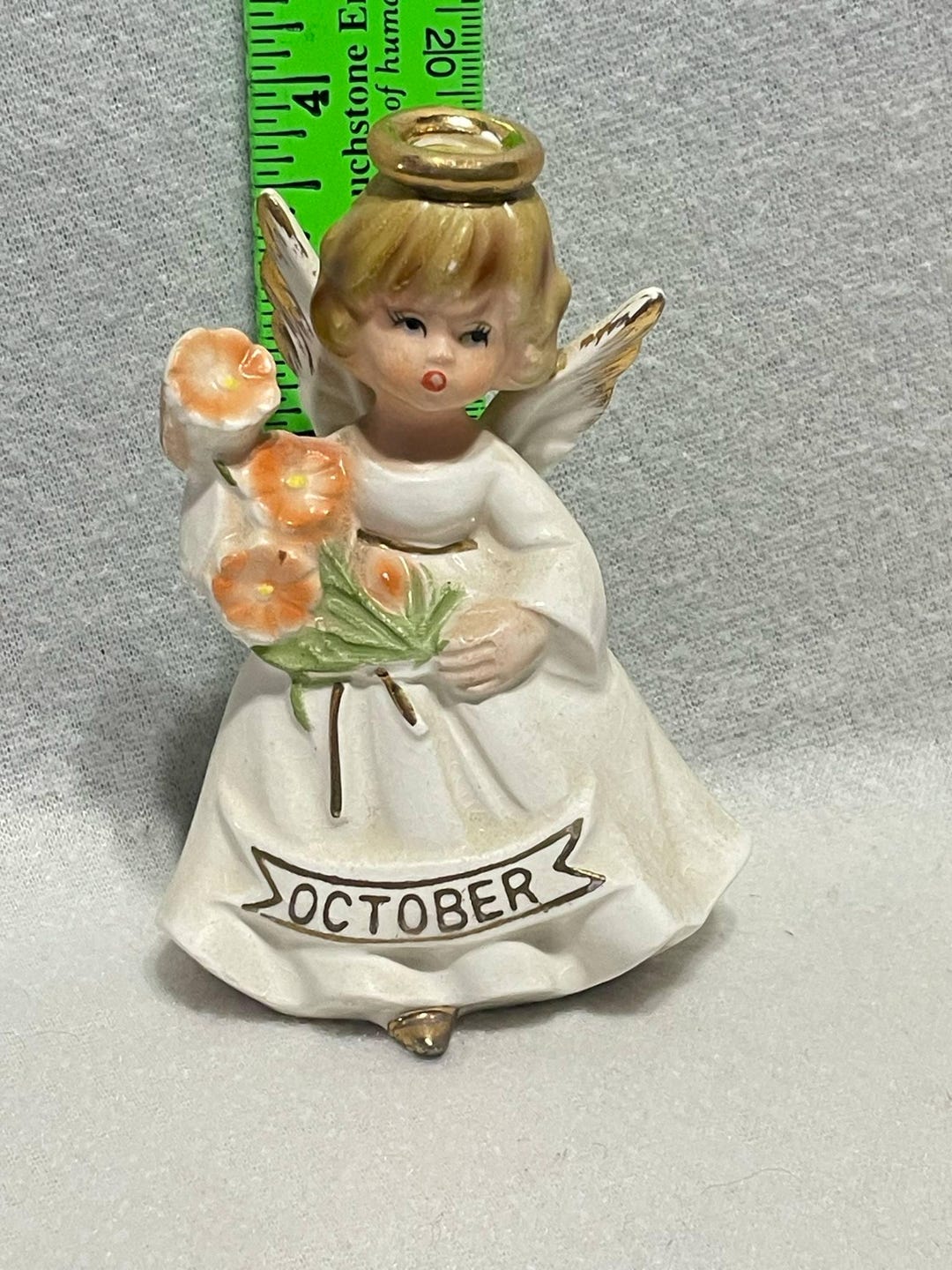 October Angel Vintage October Angel Figurine - Etsy