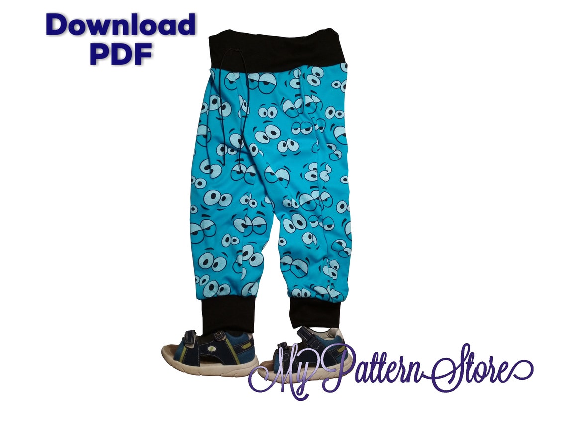 Sewing Pattern Baby Pants Pdf Pattern Clothing for Boys and Etsy