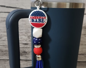 American Babe Tumbler Charm Accessory