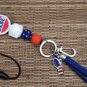 American Babe Badge Lanyard
