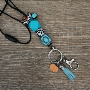 Country Pumpkin Badge Lanyard