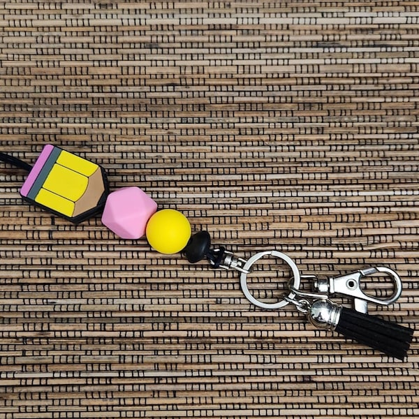 Teacher Pencil Lanyard