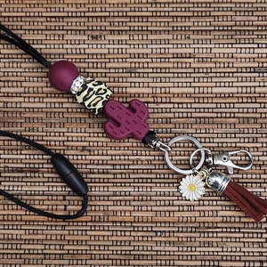 Cactus Badge Lanyard