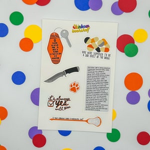 all for the game / matte / weatherproof / vinyl sticker sheet