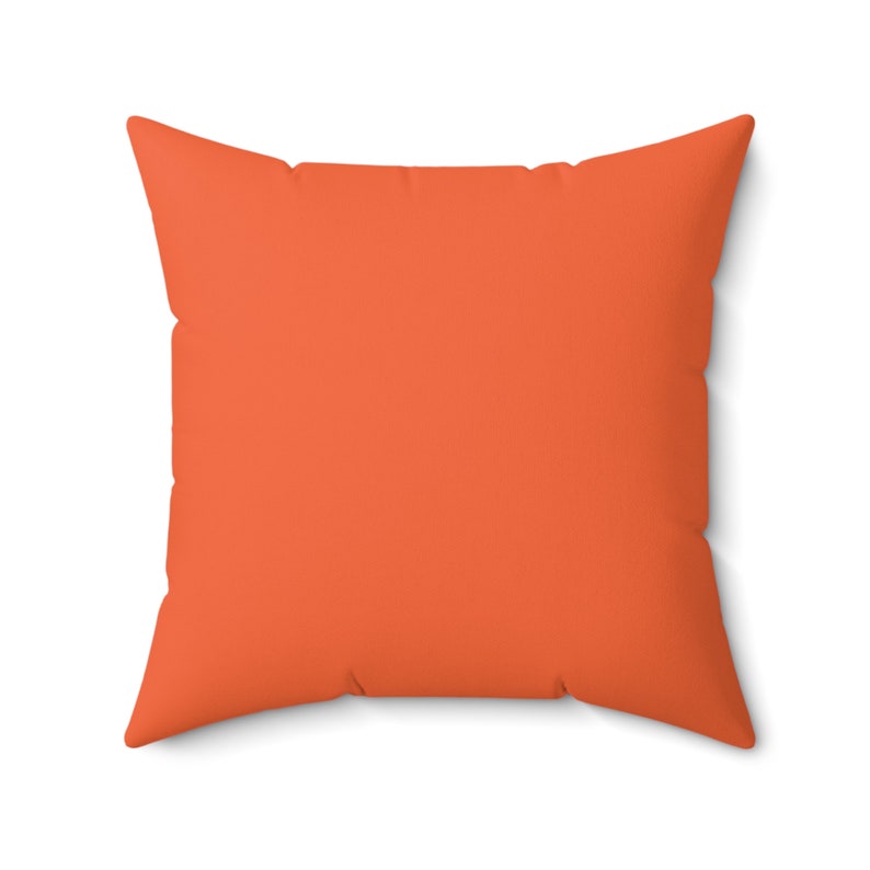 Zaboni Gallery Orange Foliage Spun Polyester Square Pillow | Handmade Decorative Cushion | Etsy | Designed by Zaboni