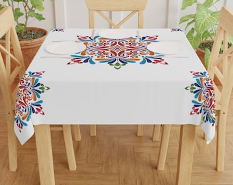 Tovaglia Vallarta di Zaboni / Decorazione da tavola artigianale di ispirazione messicana / Etsy / Stile messicano