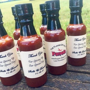 Hot Sauce Wedding Favors image 2