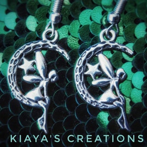 Moon fairy earrings