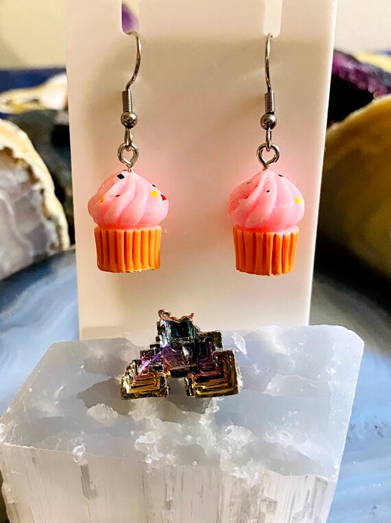 Cupcake earrings hotsell