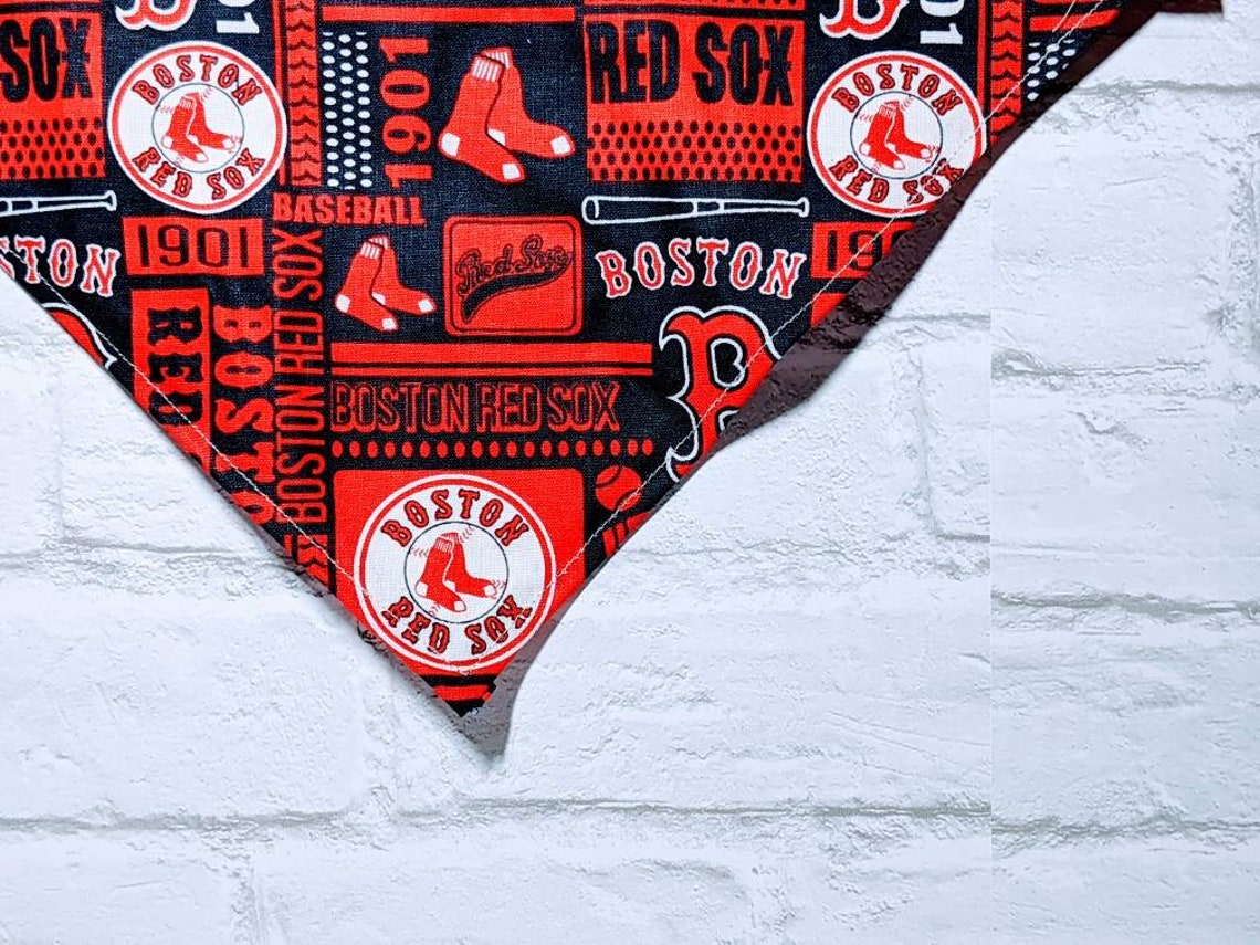 Personalized Boston Red Sox Bandana Baseball Bandana MLB Etsy