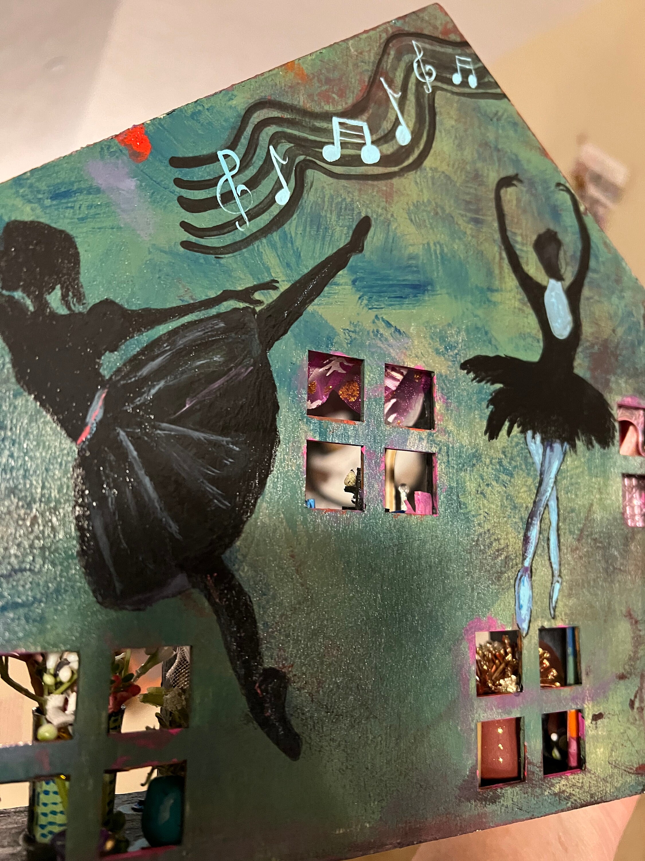 Miniature Ballet Shadowbox Dance Etsy