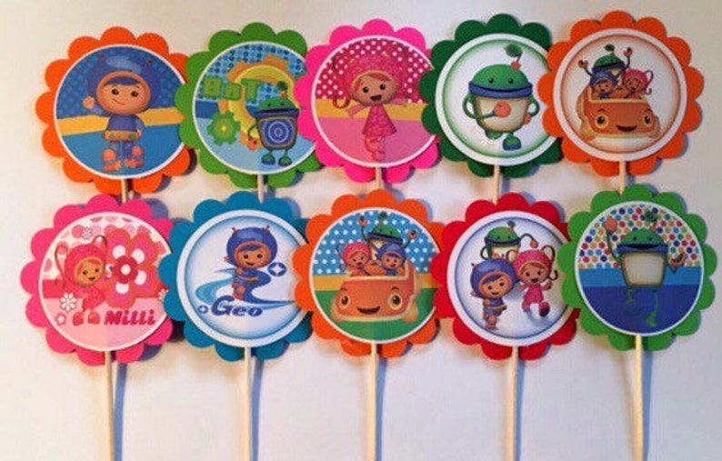 12 Team Umizoomi Birthday Decor Team Umizoomi Party Etsy