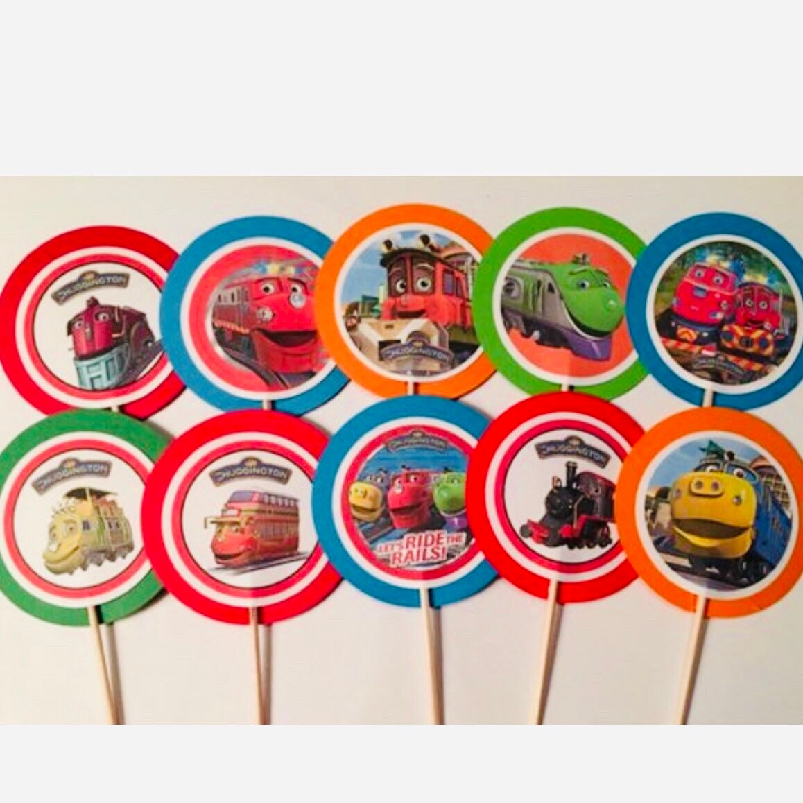 Chuggington Birthday Decor Chuggington Party Favors Etsy