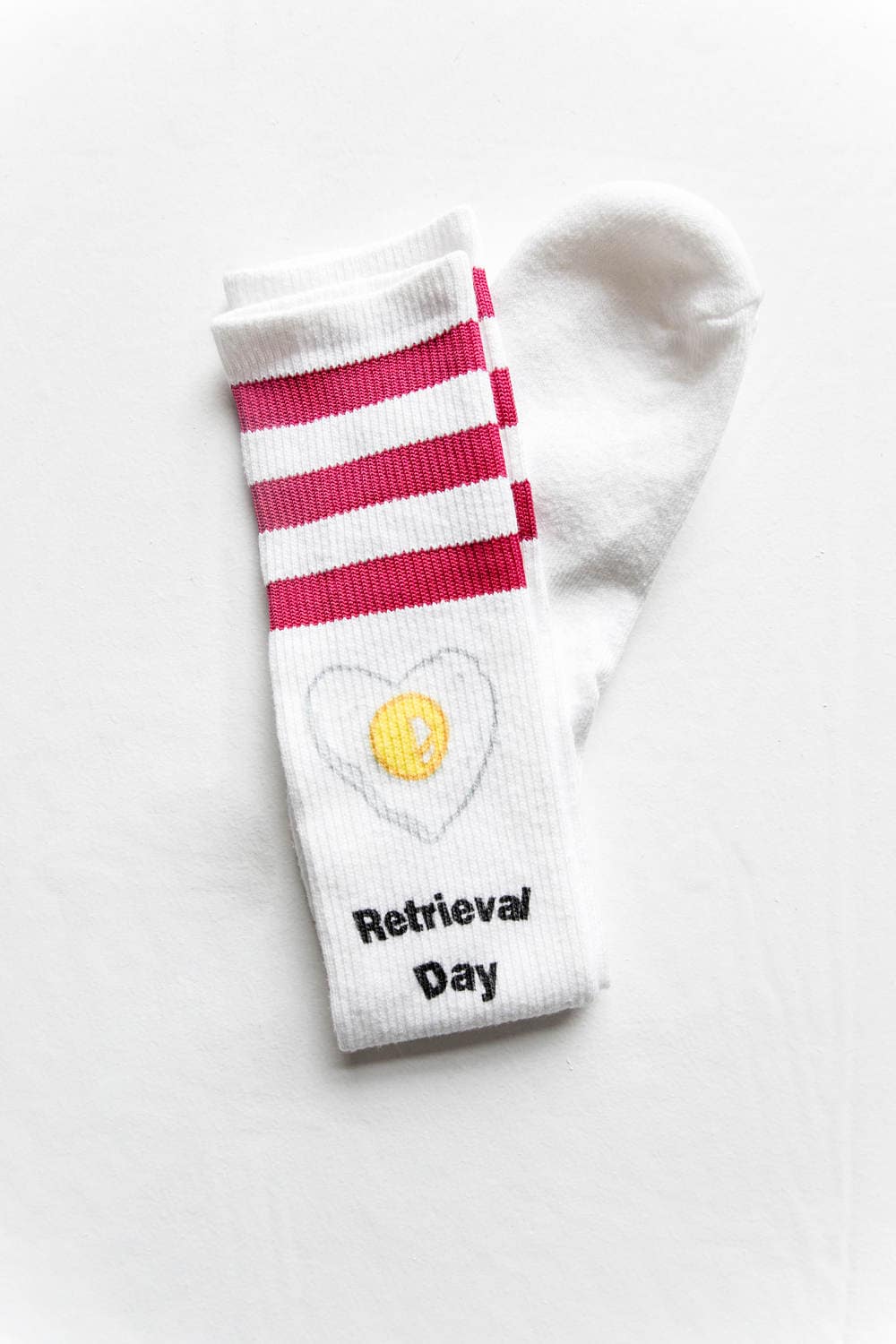 IVF Egg Retrieval Day Socks Infertility