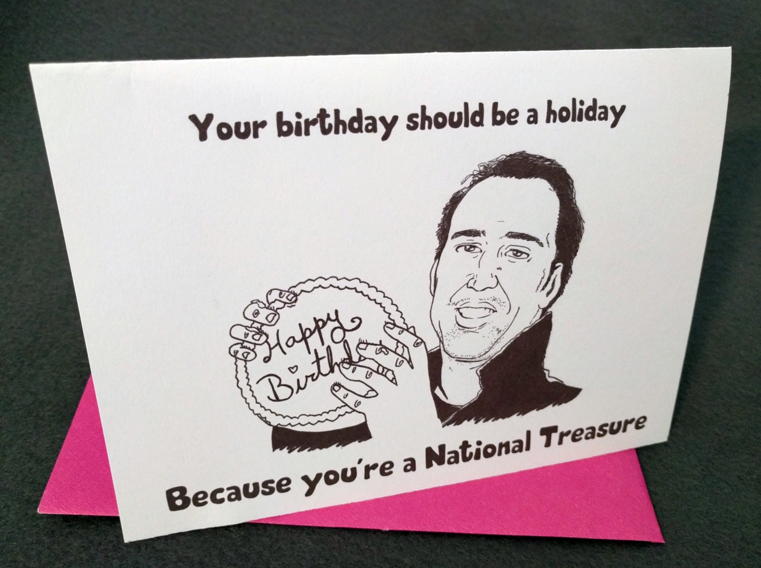 Nicolas Cage Card