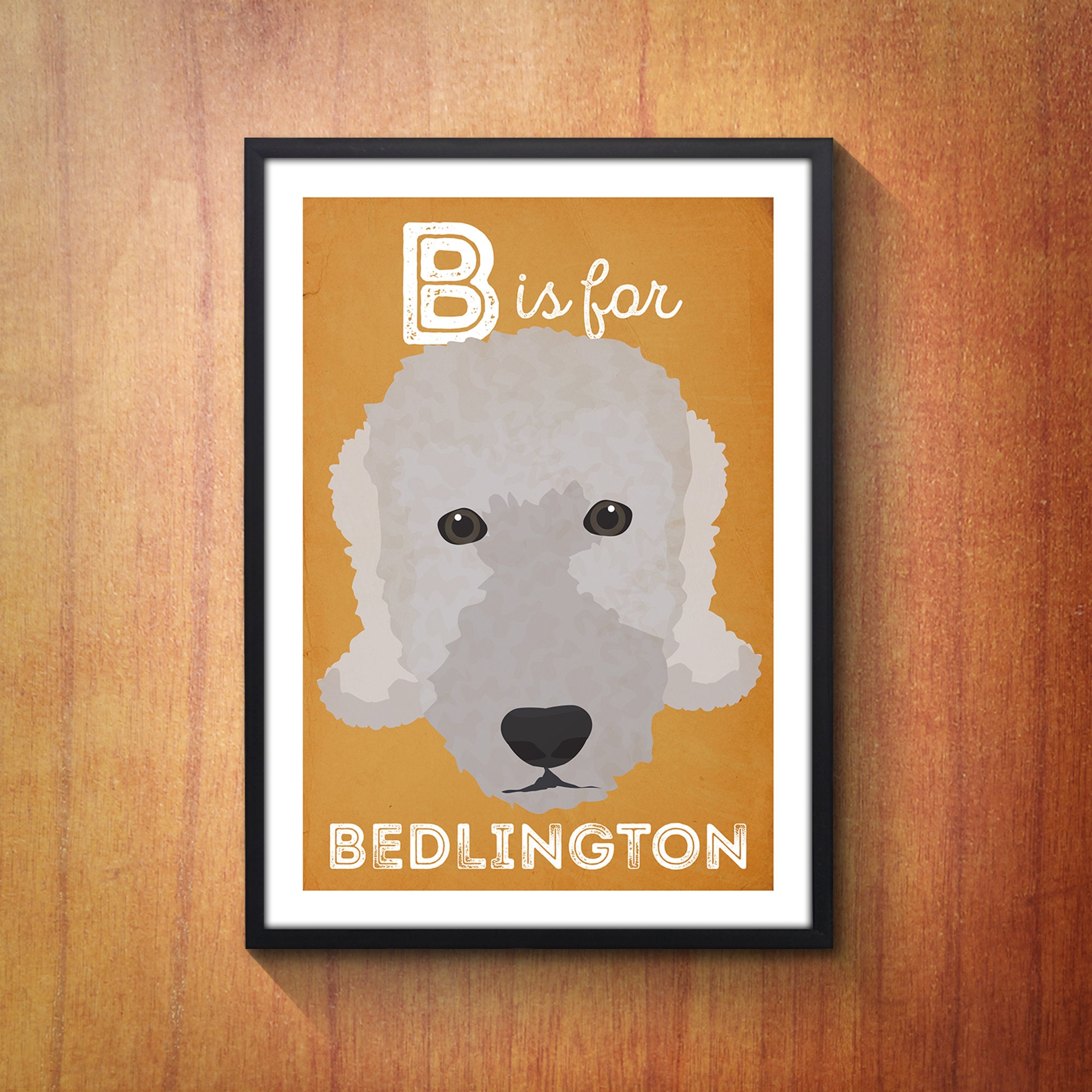 Bedlington Terrier Dog Breed Embroidery Patch