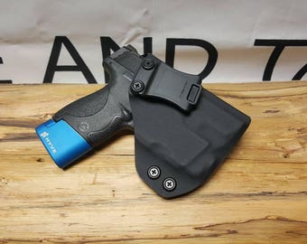 Smith & Wesson Shield with Streamlight TLR-6 Kydex IWB Holster **Lifetime Warranty**BLK**