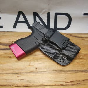 Made to fit Glock 43 43X Kydex IWB Appendix  Holster **Lifetime Warranty**BCF** AIWB ** G43 **