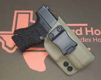 Made to fit Glock 30/30SF/29/29SF Kydex IWB Appendix Holster **Lifetime Warranty**FDE** AIWB **