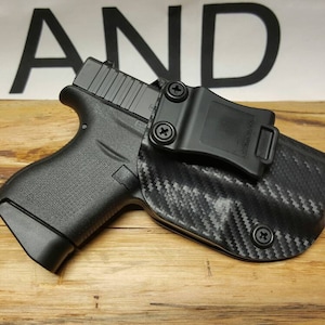Made to fit Glock 43 43X Kydex IWB Holster **Lifetime Warranty**BCF**