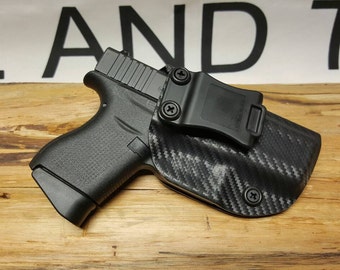 Made to fit Glock 43 43X Kydex IWB Holster **Lifetime Warranty**BCF**