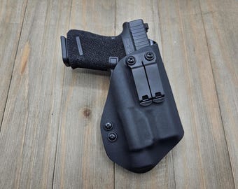 Made to fit Glock 19/23/32 Streamlight TLR-1 Light Bearing Kydex AIWB Appendix AIWB Holster TLR1 *blk* Monoblock *