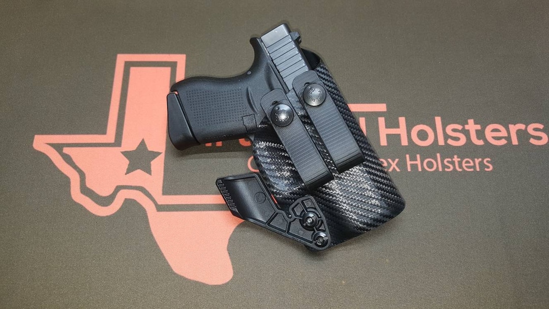 Made to Fit Glock 43 G43 G43X Kydex IWB Appendix Holster Etsy