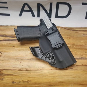 Made to fit Glock 48 G48 Kydex IWB Appendix Holster **Lifetime Warranty**BLK** F/C