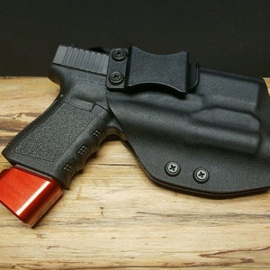Made to fit Glock 19/23/32 Streamlight TLR-1 Light Bearing Kydex IWB Holster