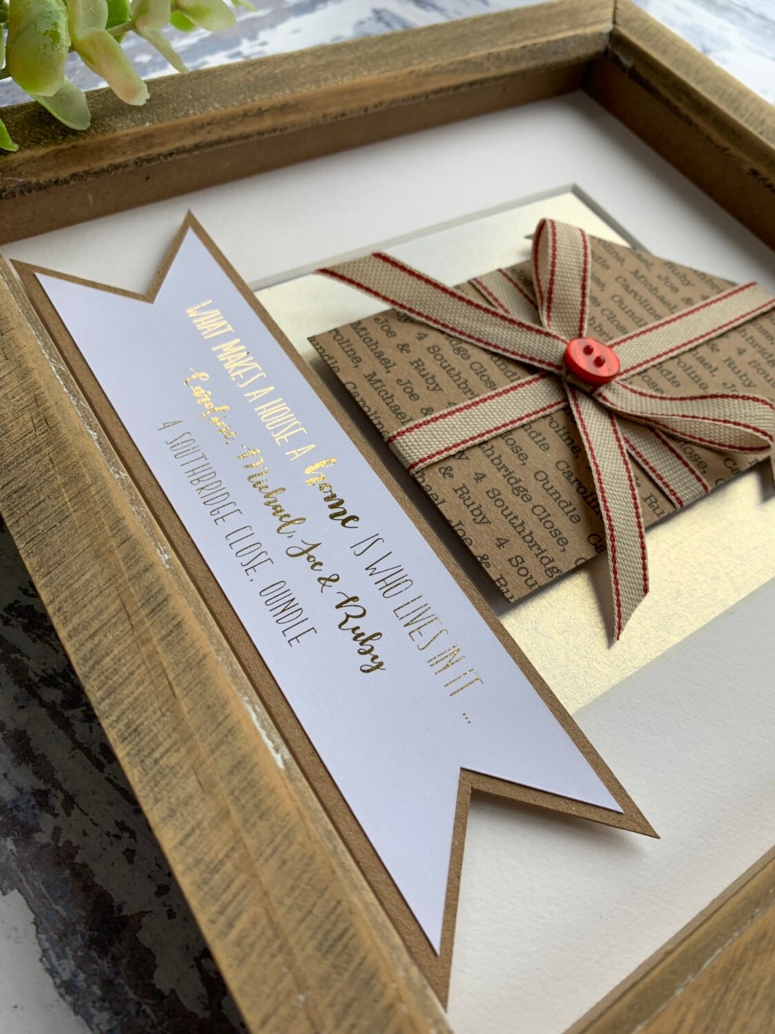 New Home Gift/ Moving House Gift/ House Warming Gift/ Gift for Etsy UK