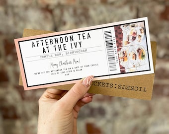 Personalisierter Event Ticket Gutschein: Surprise Trip, I Owe You Coupon