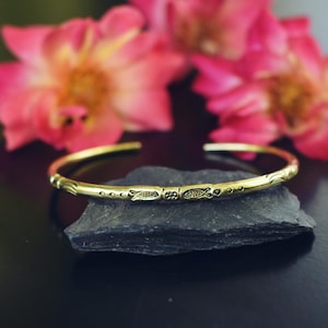 Brass bracelet