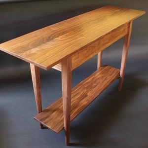 Console Table In Walnut image 2