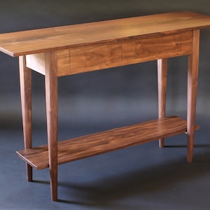 Console Table In Walnut image 1